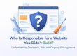 who manages inherited website