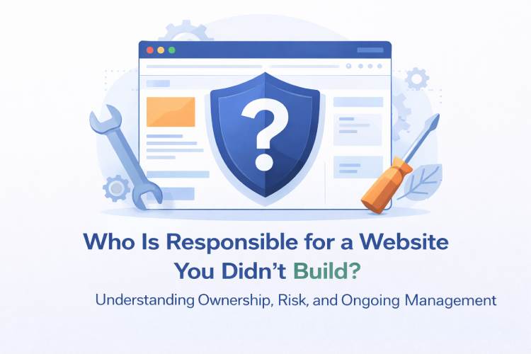 who manages inherited website